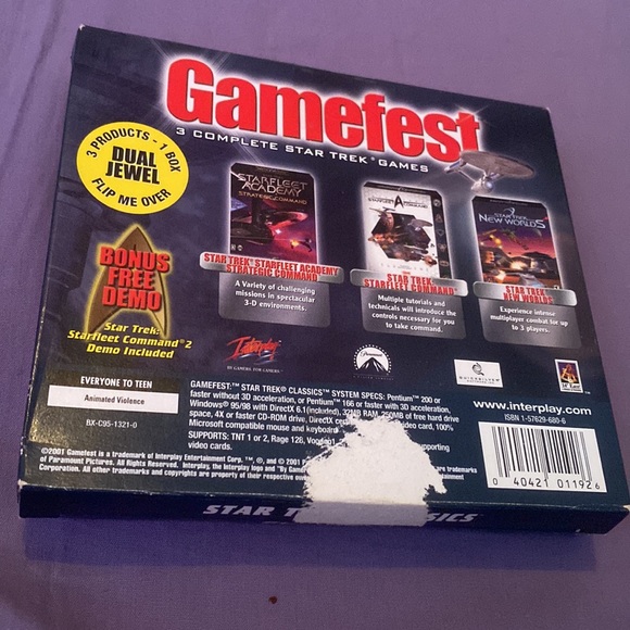 Star Trek Classics Gamefest 3 Complete Games - Picture 2 of 2